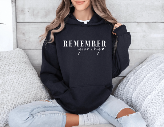 Remember Your Why Hoodie