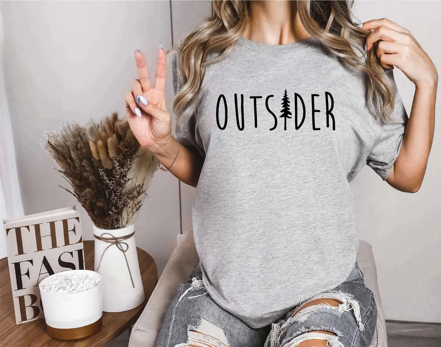 Outsider T-Shirt , Camping Unisex Shirt