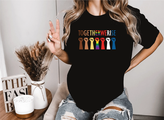 Together We Rise Unisex T-Shirt