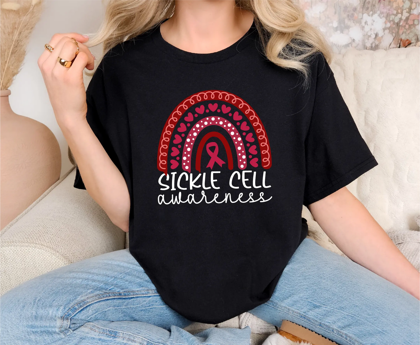 Sickle Cell Awareness Comfort Colors T-Shirt