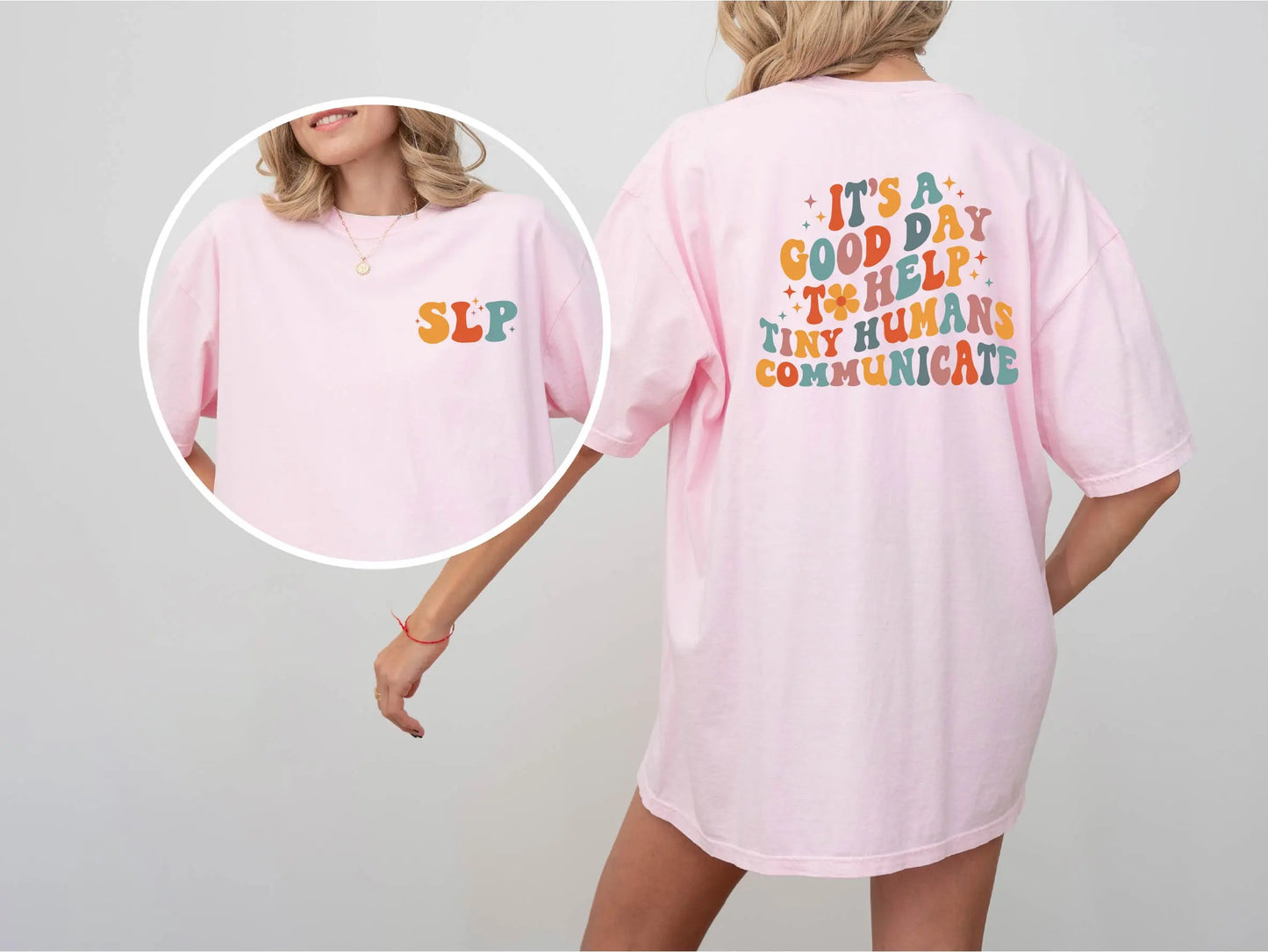 SLP Back & Front Comfort Colors T-Shirt