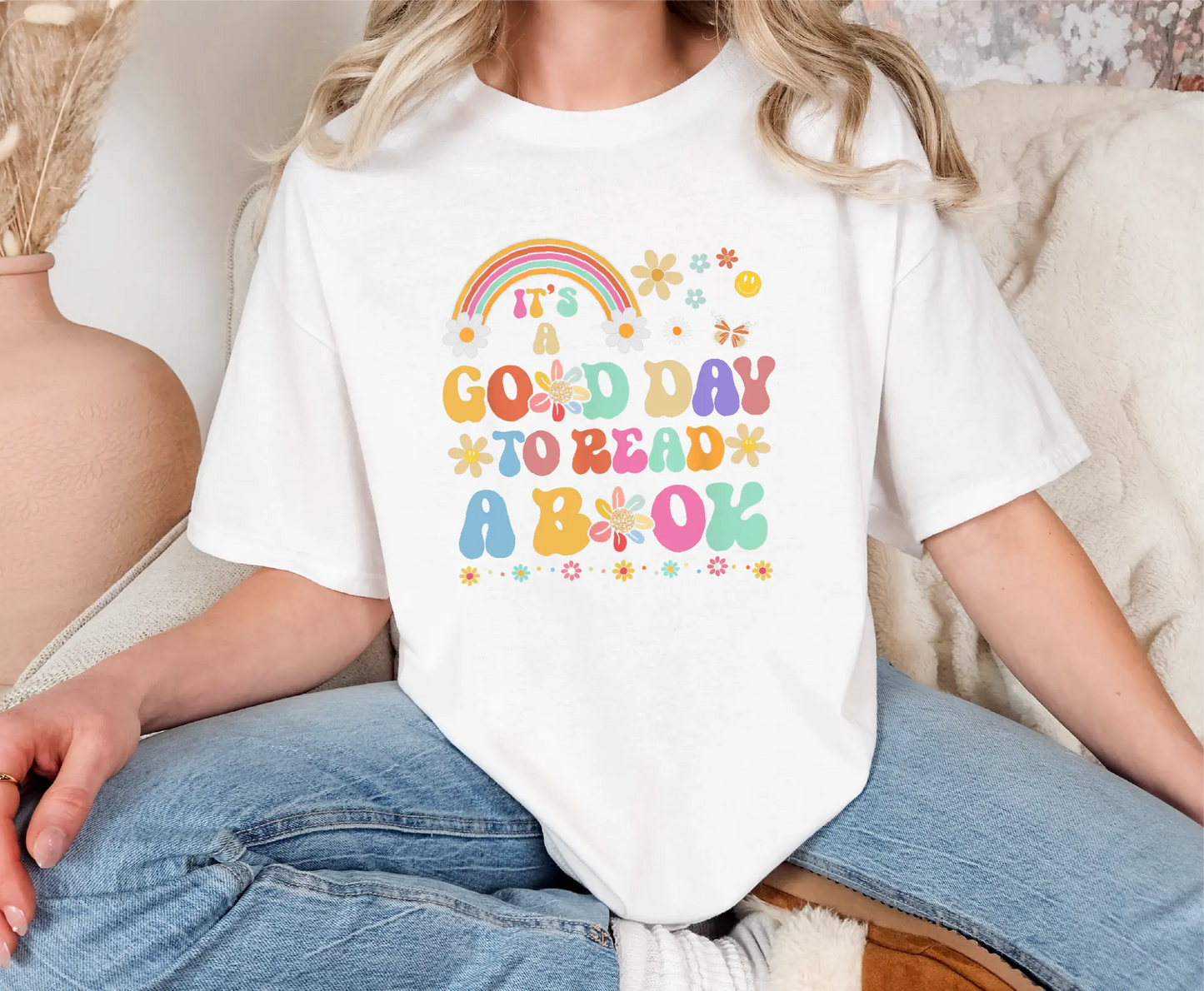 It's A Good Day To Read A Book Comfort Colors T-Shirt