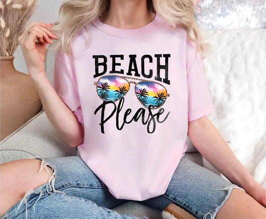 Beach Please Comfort Colors T-Shirt
