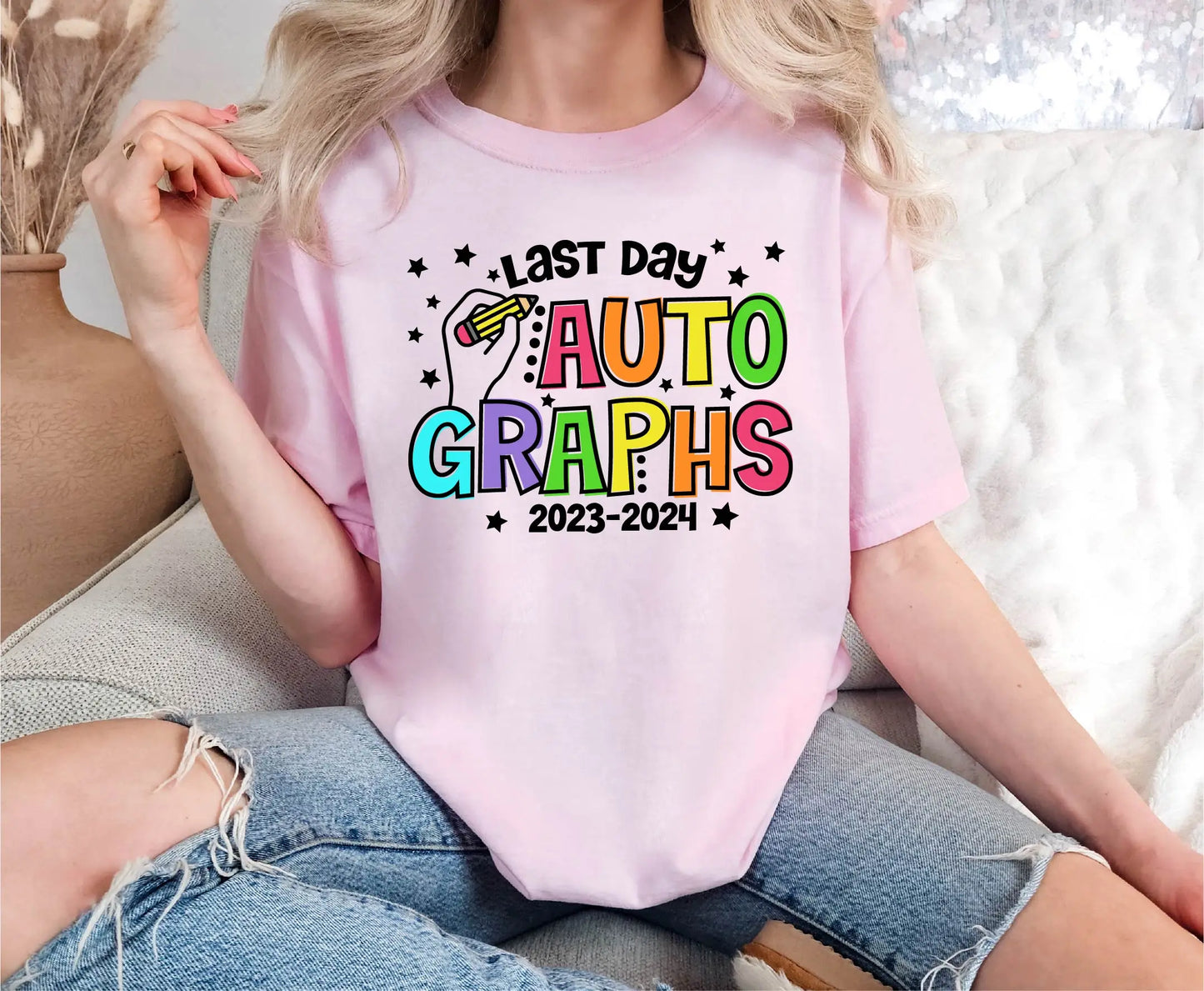 Last Day Autographs Comfort Colors T-Shirt