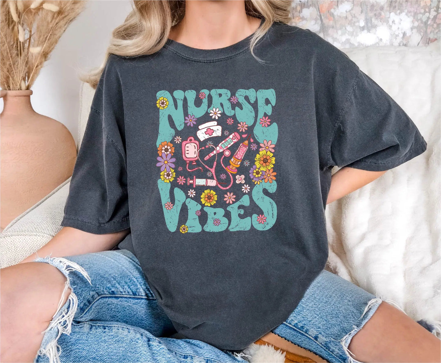 Nurse Vibes Comfort Colors T-Shirt