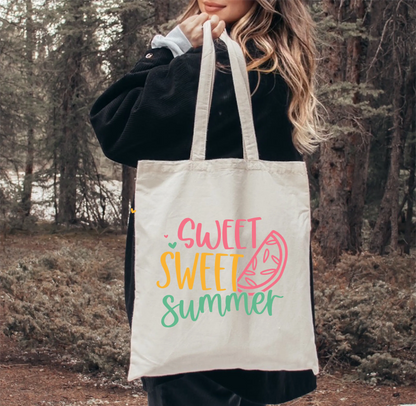 Sweet Sweet Summer Canvas Tote Bag