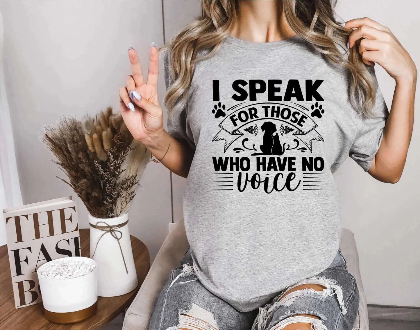 I Speak For Those Who Have No Voice Shirt Unisex T-shirt