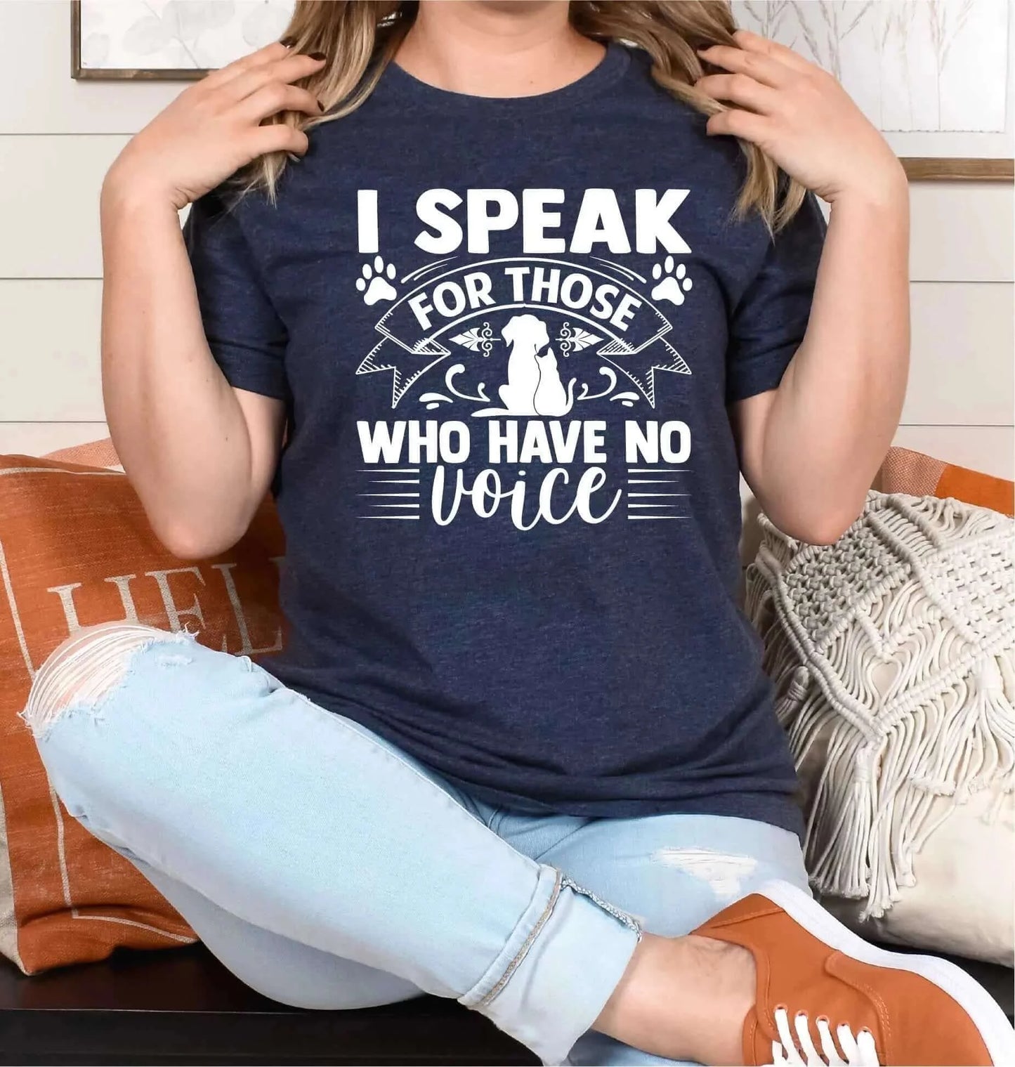 I Speak For Those Who Have No Voice Shirt Unisex T-shirt