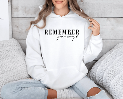 Remember Your Why Hoodie