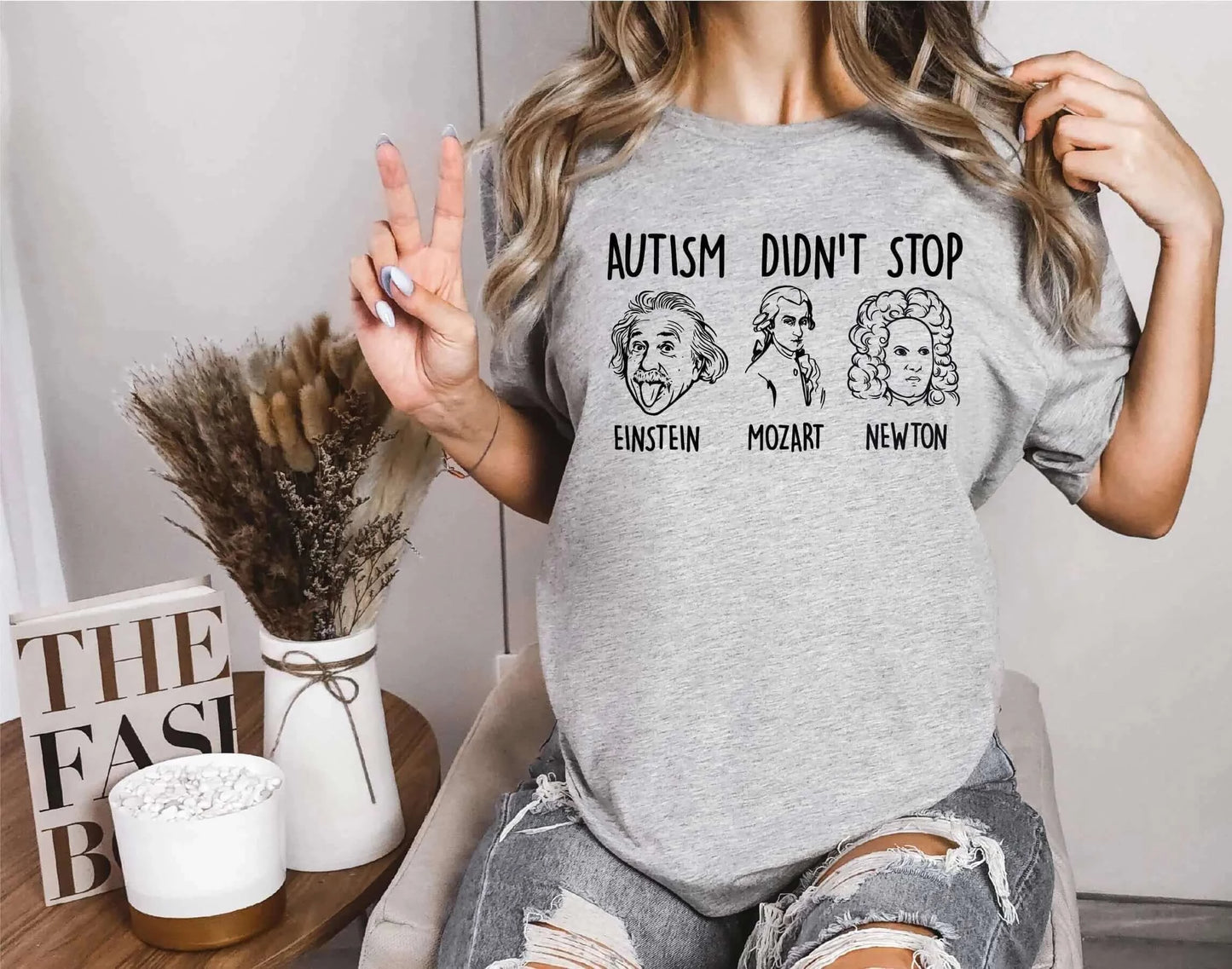 Autism Didn't Stop Unisex T-shirt