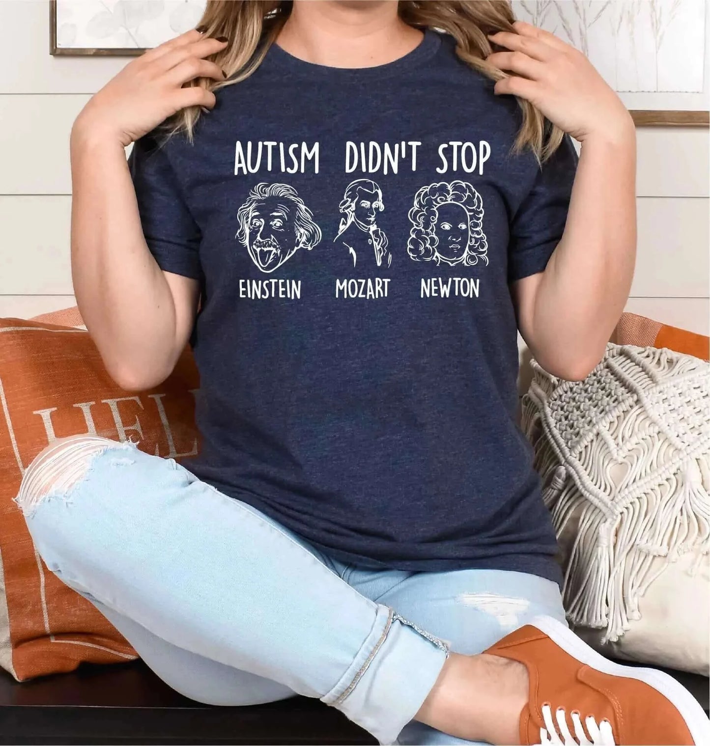 Autism Didn't Stop Unisex T-shirt