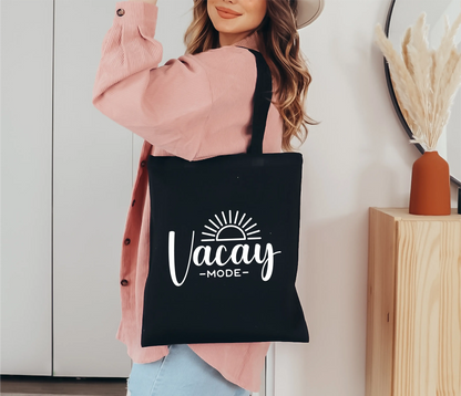 Vacay Mode Canvas Tote Bag