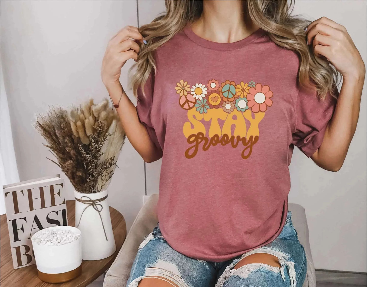 Stay Groovy T-Shirt , Birthday Party Gift