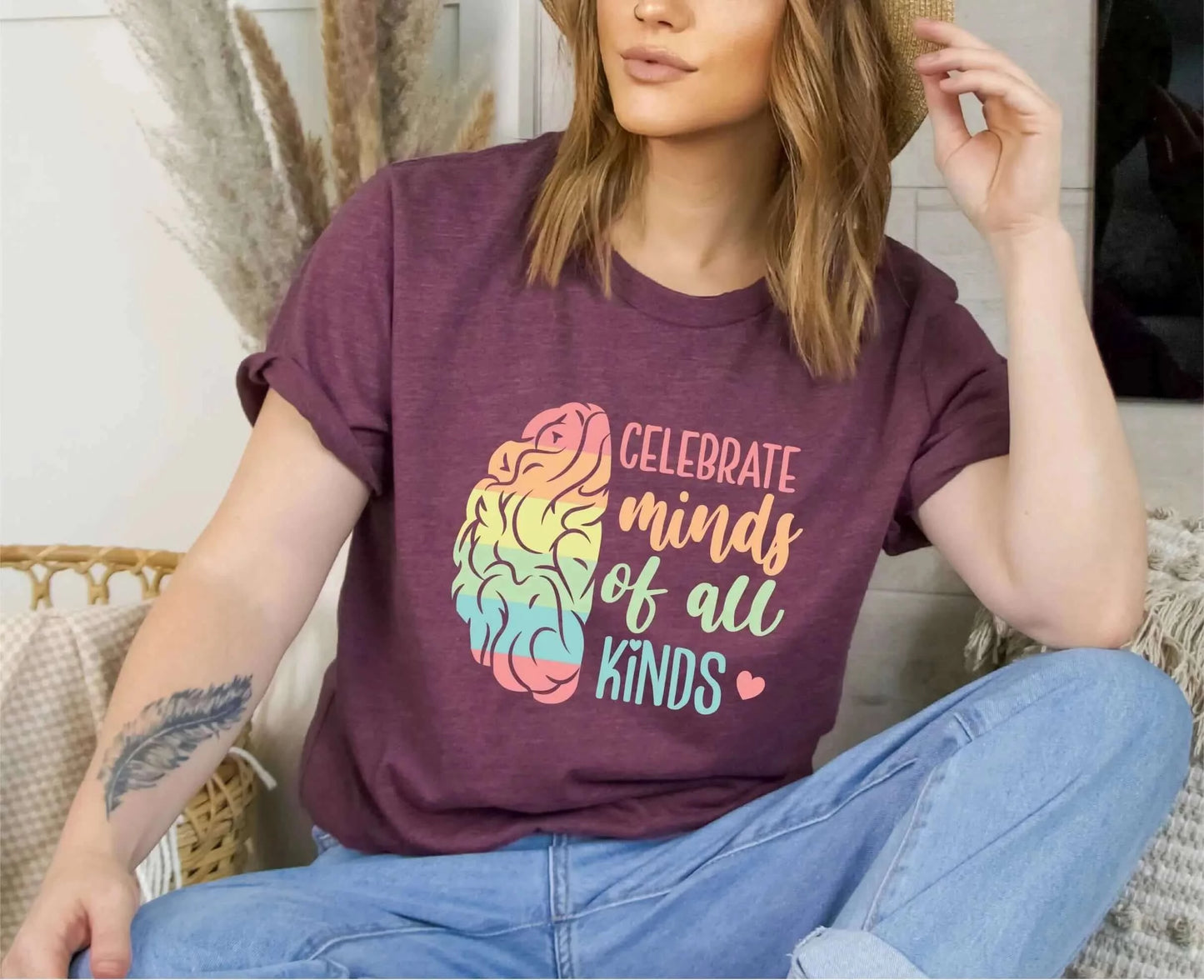 Celebrate Minds Of All Kinds Unisex T-Shirt