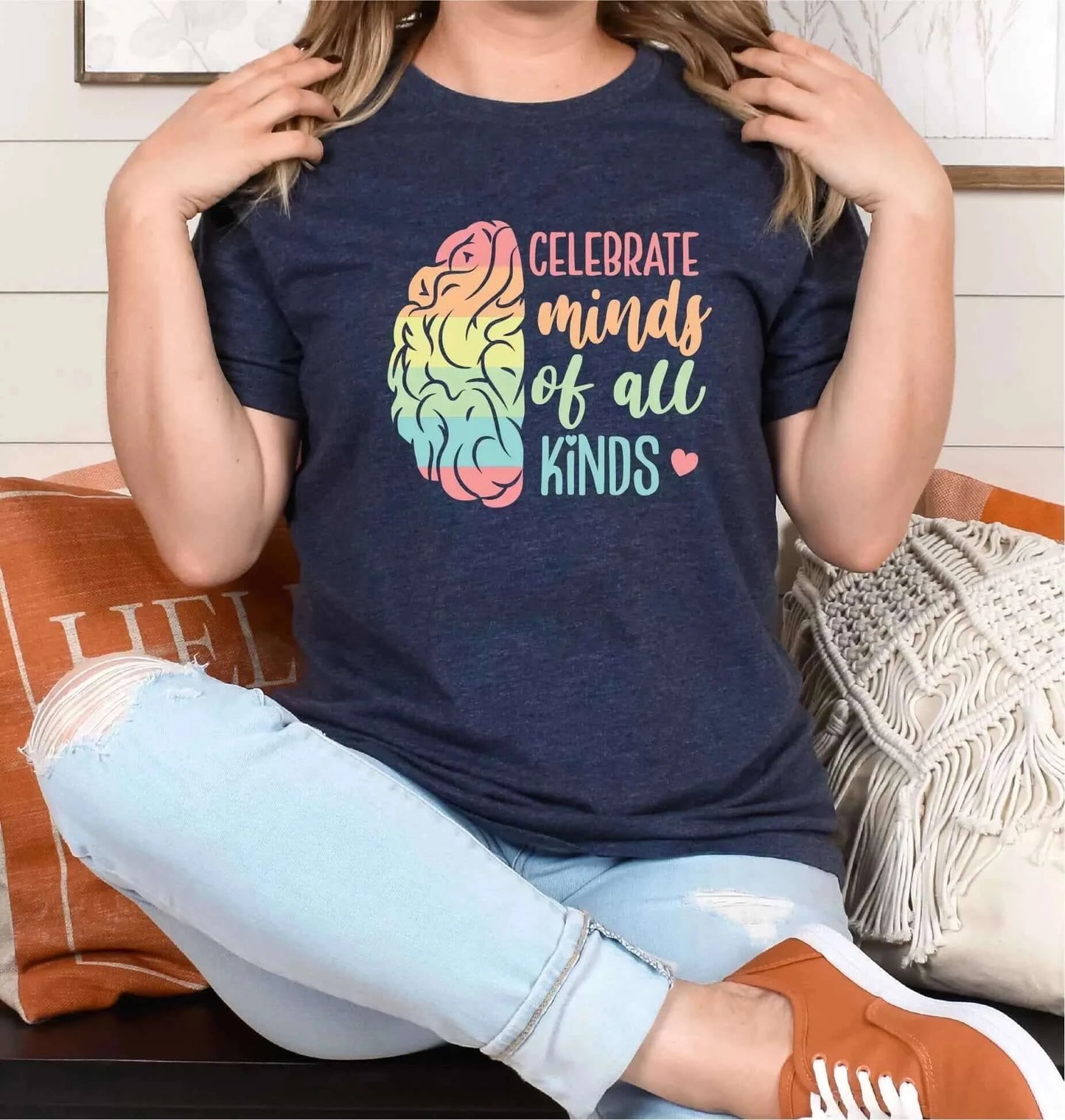 Celebrate Minds Of All Kinds Unisex T-Shirt