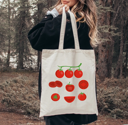 Tomatoes Canvas Tote Bag