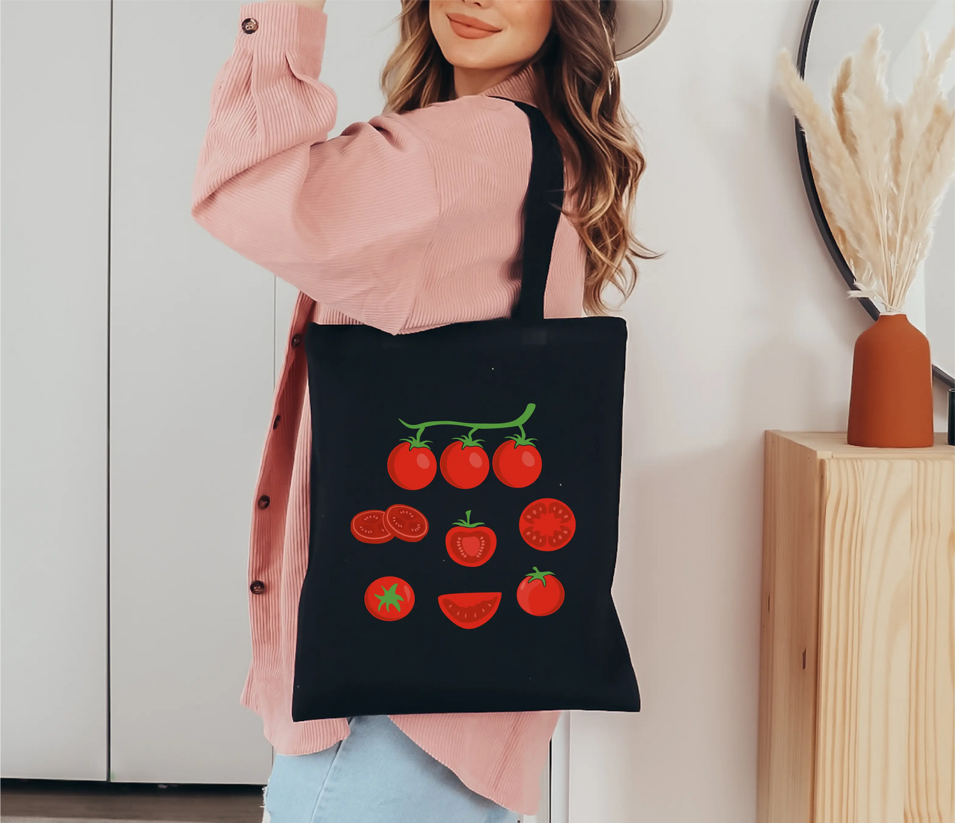 Tomatoes Canvas Tote Bag – ClutchCityDesign Tomatoes Canvas Tote Bag – ClutchCityDesign