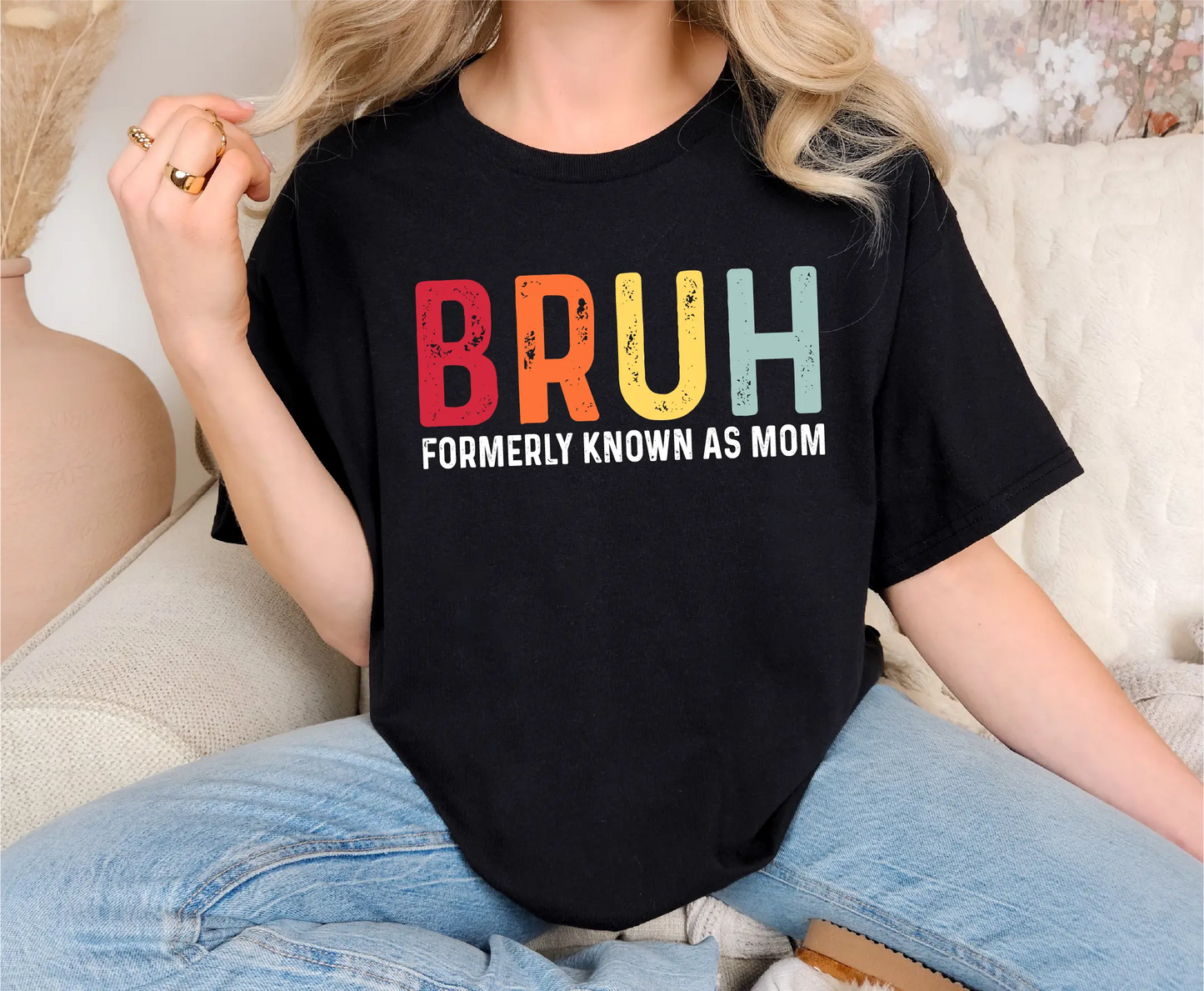 BRUH Formerly Known As Mom Comfort Colors T-Shirt