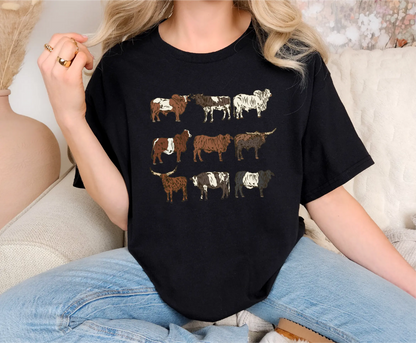 Western Bulls Comfort Colors T-Shirt