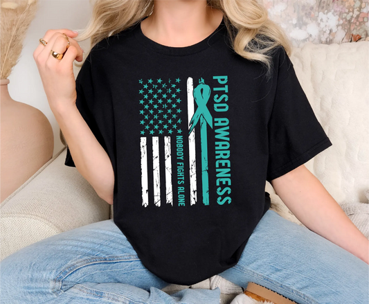 PTSD Awareness Comfort Colors T-Shirt