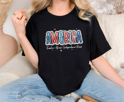 America Freedom Comfort Colors T-Shirt