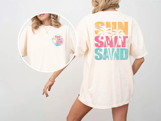 Sun Salt Sand Comfort Colors T-Shirt