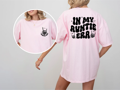 In My Auntie Era Skeleton Comfort Colors T-Shirt