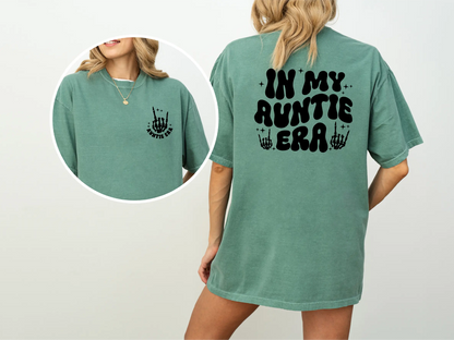 In My Auntie Era Skeleton Comfort Colors T-Shirt