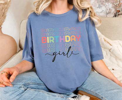 Birthday Girl Comfort Colors T-Shirt