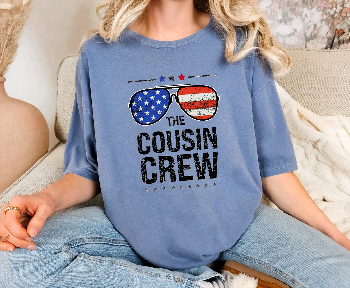 The Cousin Crew Comfort Colors T-Shirt