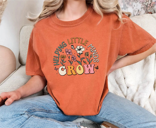 Helping Little Minds Grow Comfort Colors T-Shirt