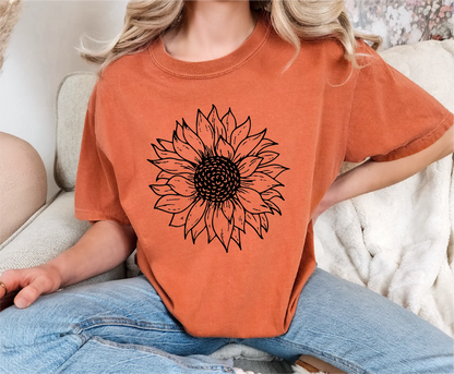 Sunflower Comfort Colors T-Shirt