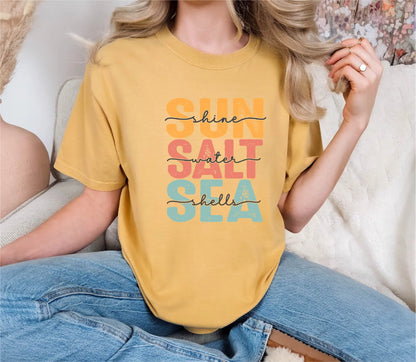 Sun Salt Sea Comfort Colors T-Shirt