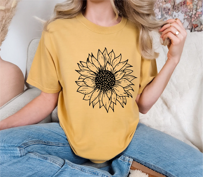 Sunflower Comfort Colors T-Shirt