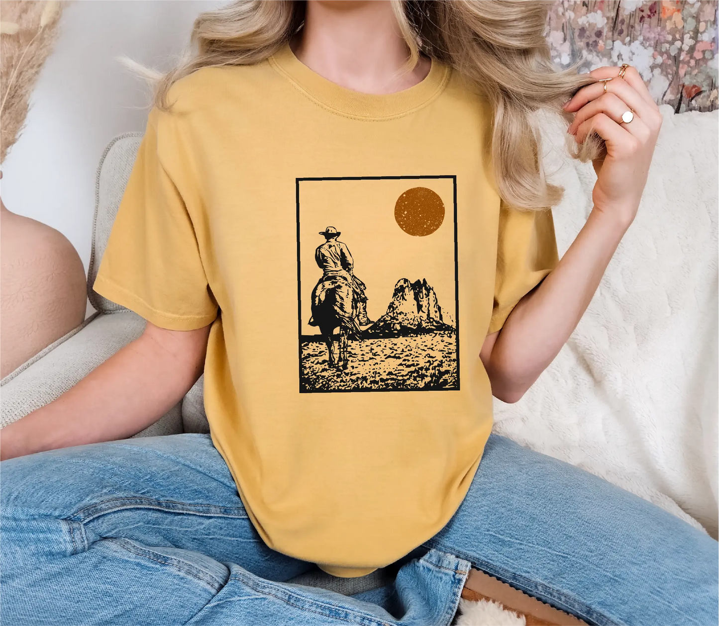 Western Graphic Comfort Colors T-Shirt