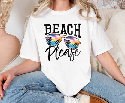 Beach Please Comfort Colors T-Shirt