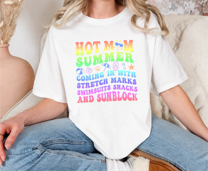 Hot Mom Summer Comfort Colors T-Shirt