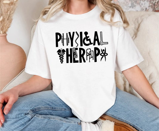 Physical Therapy Comfort Colors T-Shirt