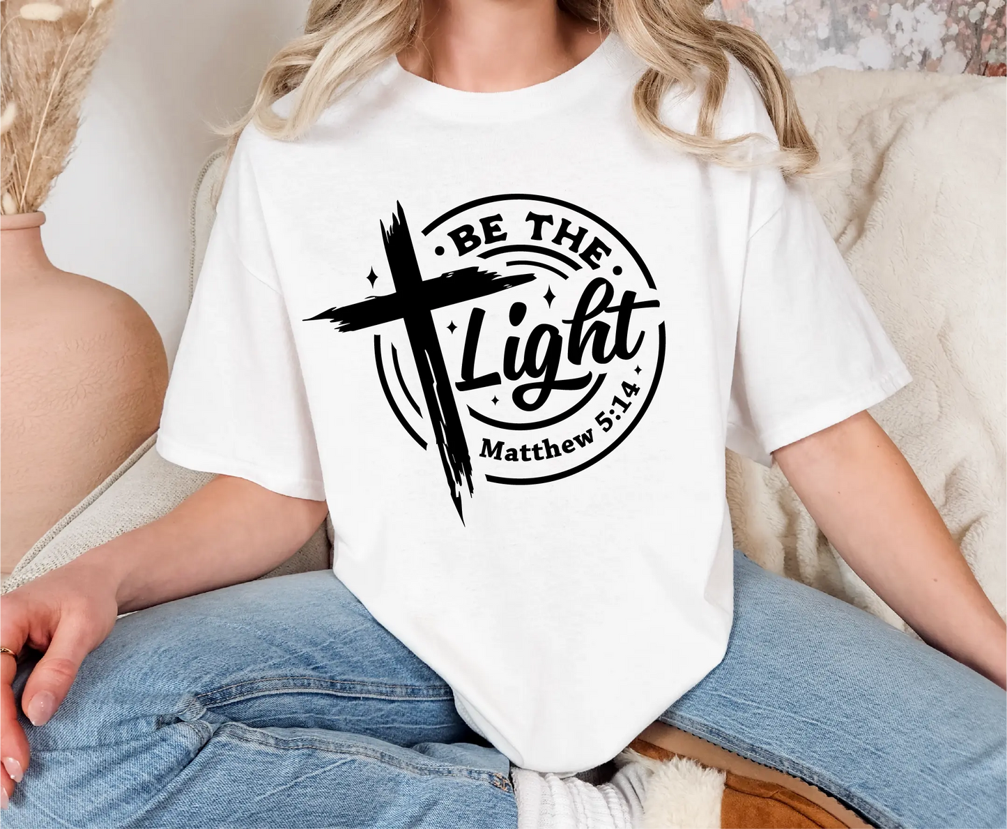 Be The Light Comfort Colors T-Shirt