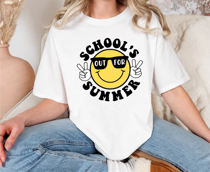 School's Out For Summer Comfort Colors T-Shirt