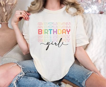 Birthday Girl Comfort Colors T-Shirt