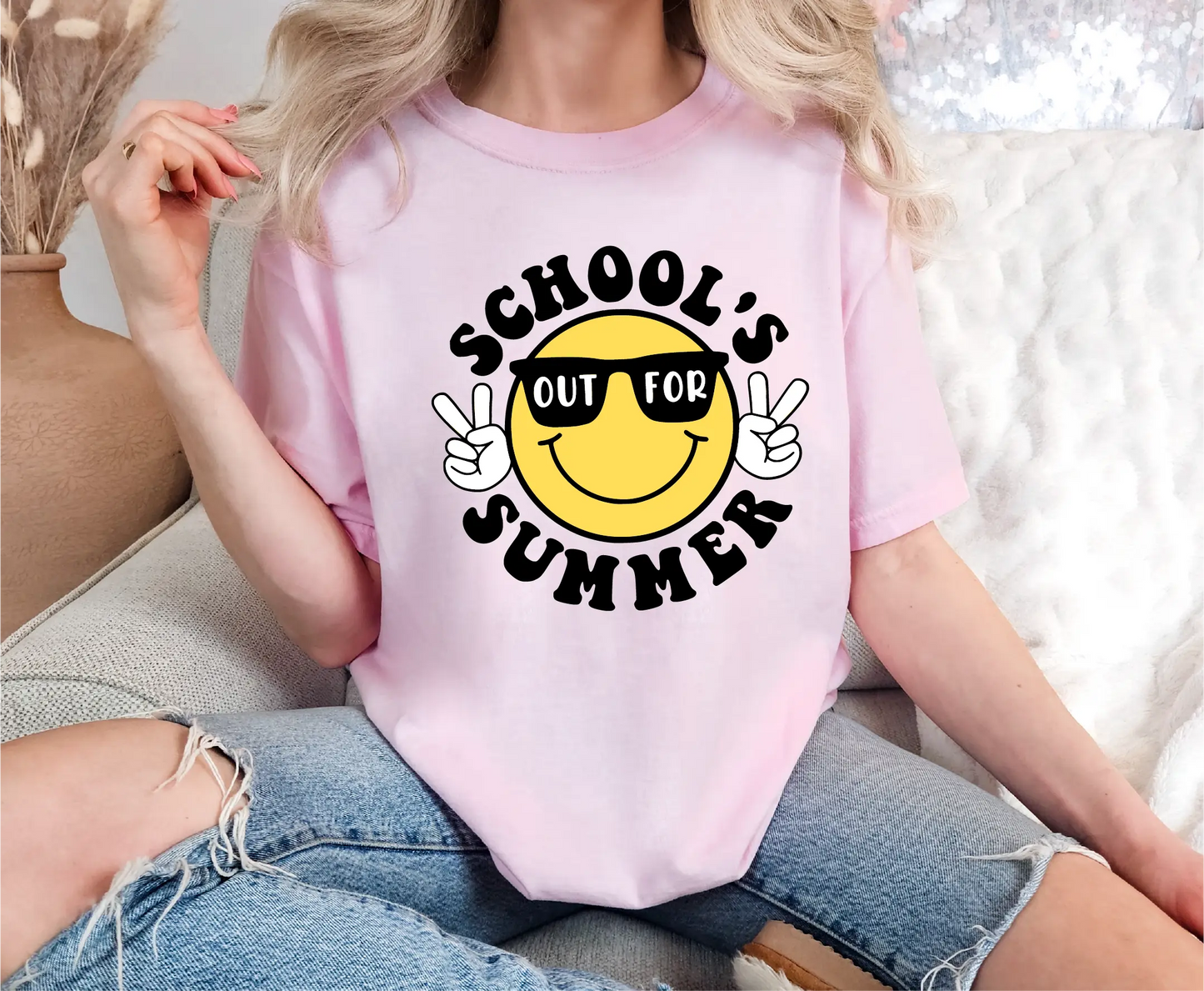 School's Out For Summer Comfort Colors T-Shirt