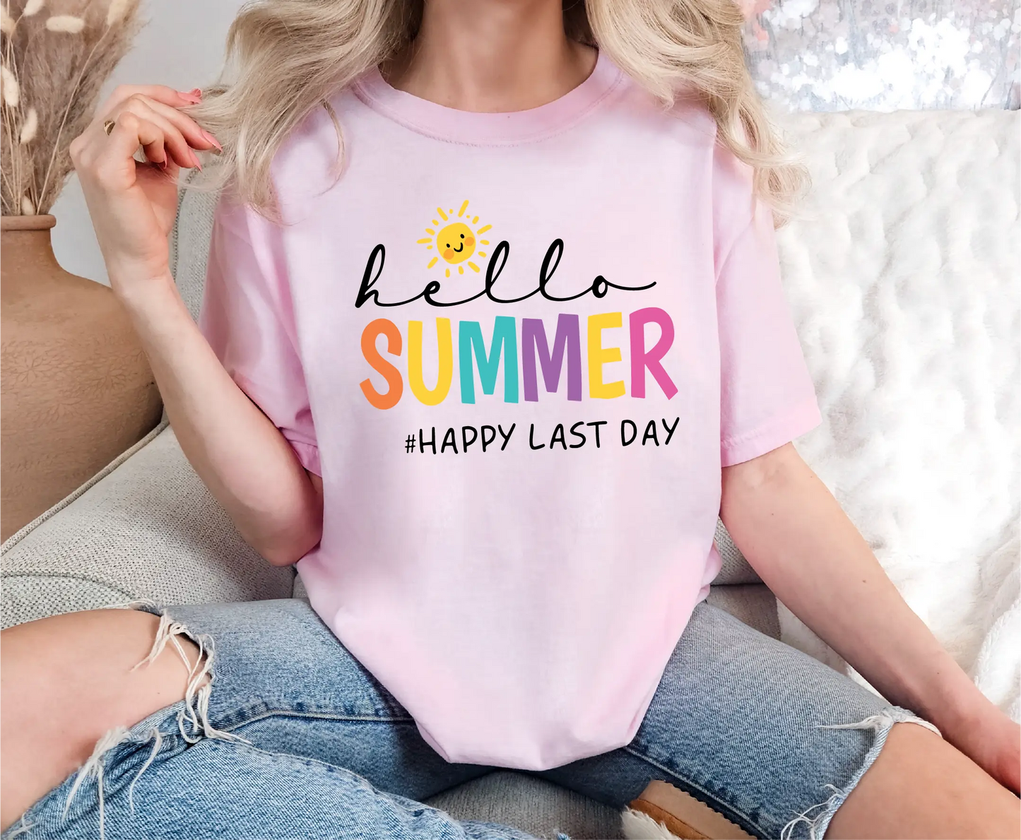 Hello Summer Comfort Colors T-Shirt