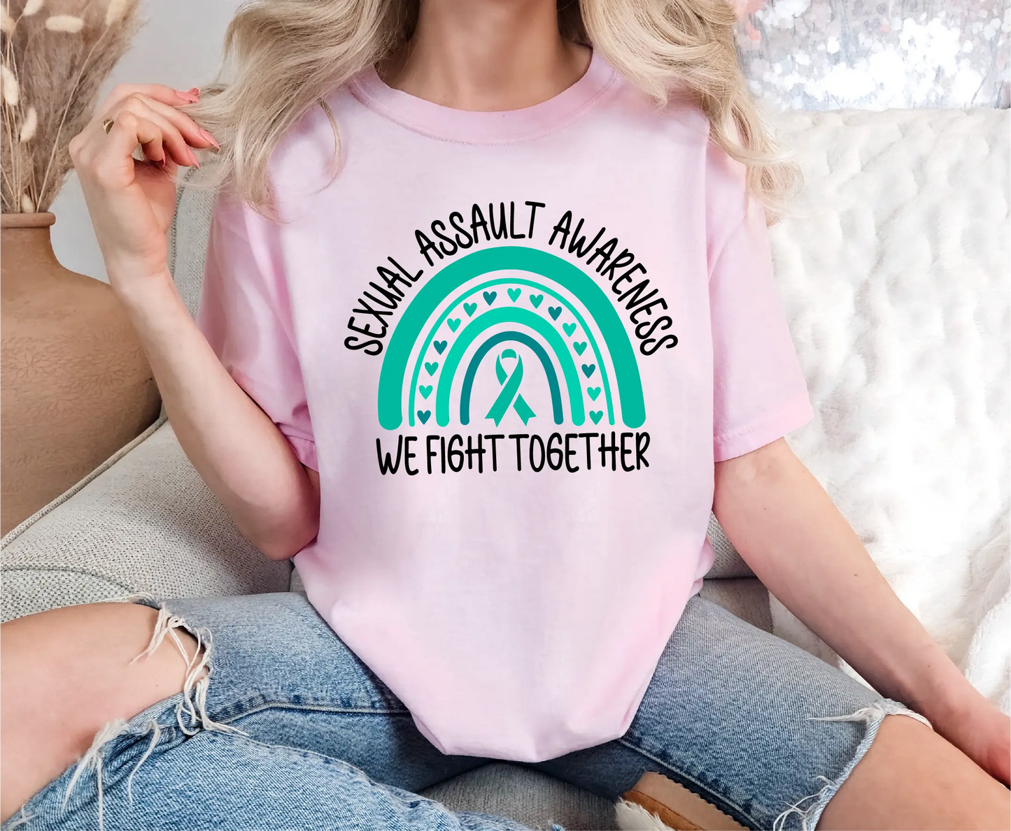 Sexual Assault Awareness Comfort Colors T-Shirt