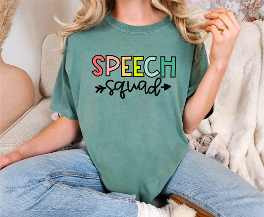 Speech Squad Comfort Colors T-Shirt