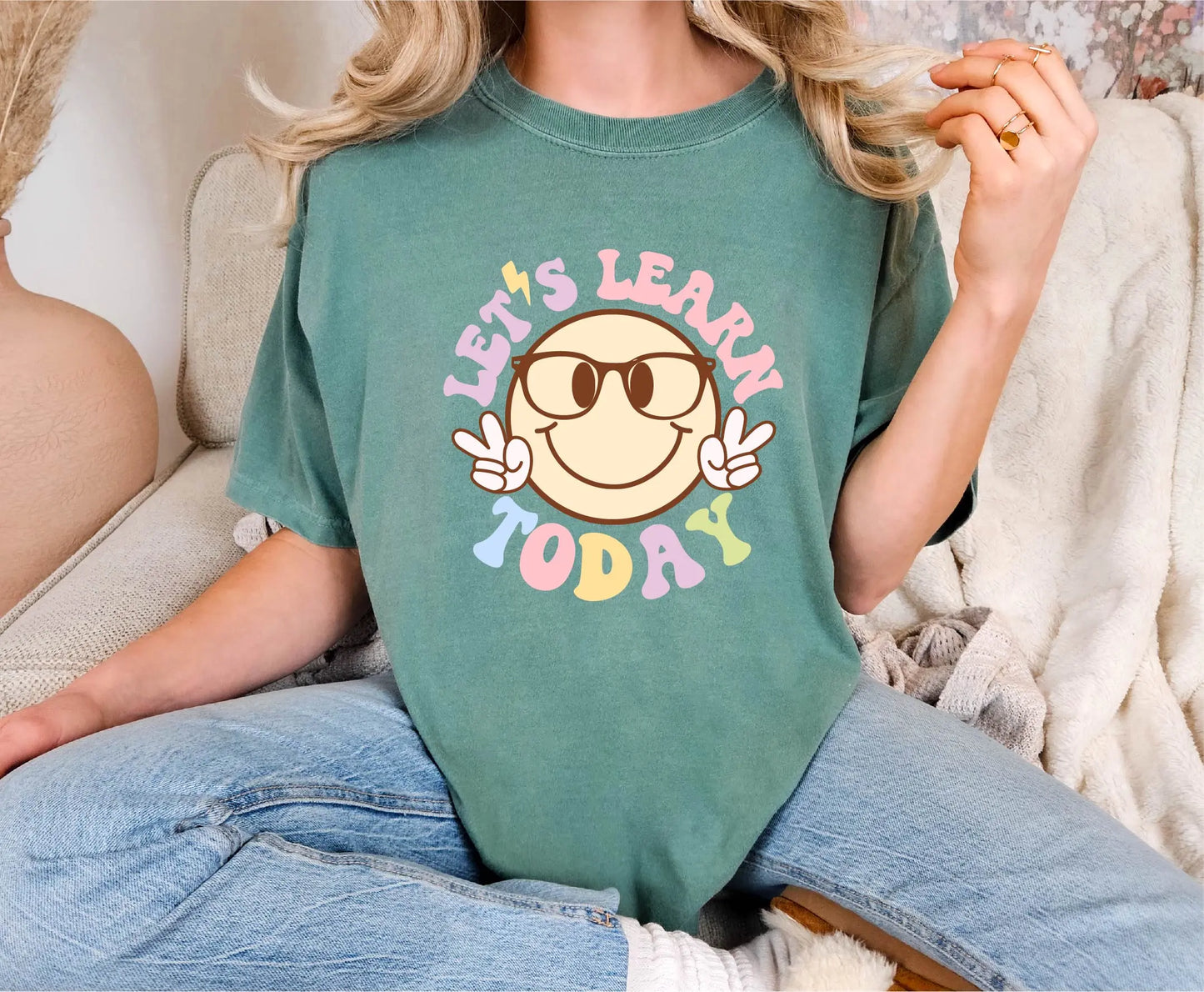 Let's Learn Today Comfort Colors T-Shirt