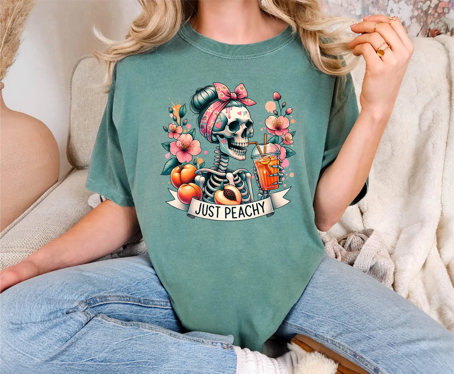 Just Peachy Comfort Colors T-Shirt