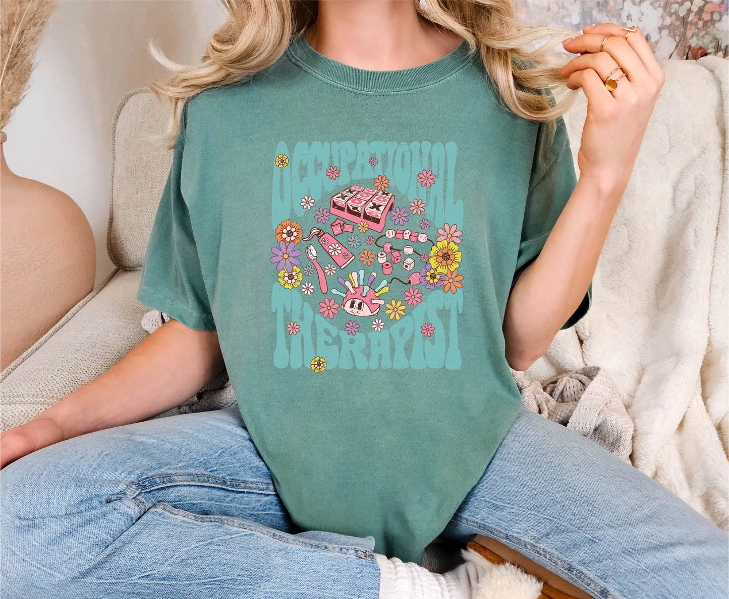 Occupational Therapist Comfort Colors T-Shirt