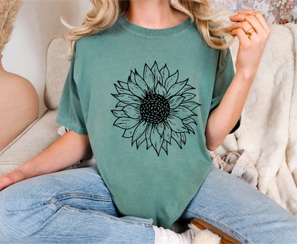 Sunflower Comfort Colors T-Shirt