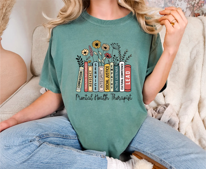 Mental Health Therapist Comfort Colors T-Shirt